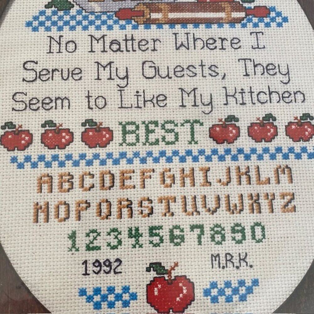 2 NMI Counted Cross Stitch Kits "Home" and "Kitchen" - Picture 5 of 6